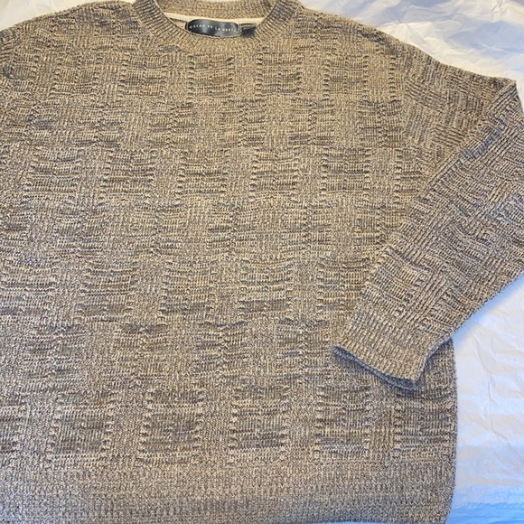 Vintage Oskar De La Renta Men's Sweater SZM made in USA Dadcore/Grampacore Cosby - Picture 2 of 9